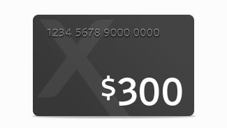 Tarjeta Visa prepagada de $300